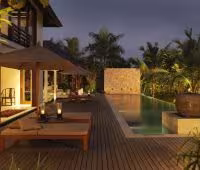 Villa Sakti, Villa at Night