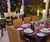 Villa Noa, Zona de comedor