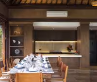 Villa Bangkuang, Dining and Kitchen
