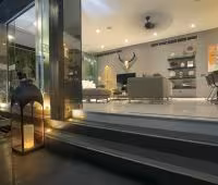 Villa Balimu, Salle de séjour